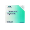 Lorazepam 1mg tablet medication