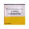 Pregabalin 300mg Nervigesic capsules for nerve pain and epilepsy treatment