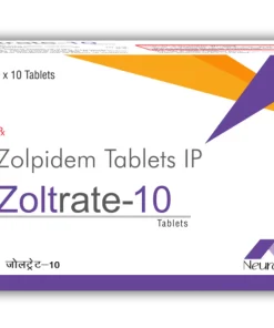 Zolpidem Tartrate 10mg Zoltrate Tablets